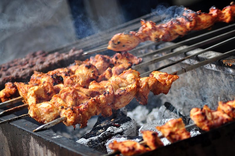 BBQ Chicken Skewers